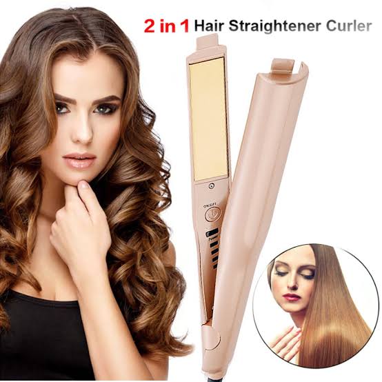 2 in 1 twist straightening iron hair curling iron best sale