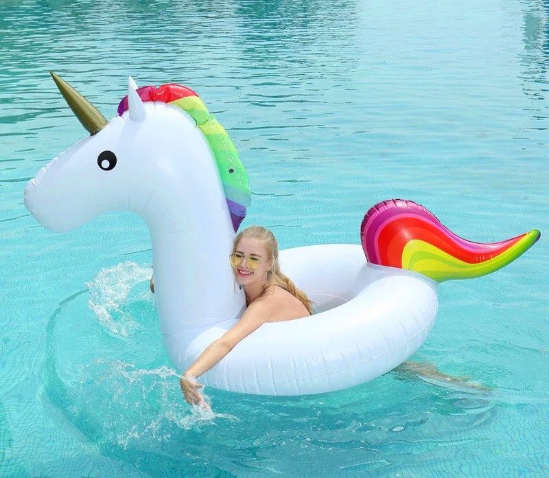 Giant unicorn best sale blow up